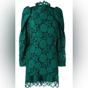 Sandro Paris Green lace Dress
